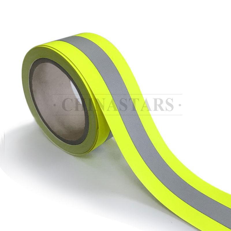 芳綸熒光黃阻燃警示帶