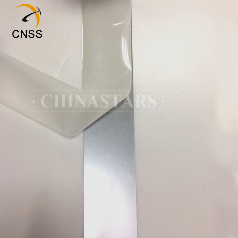 亮銀熱貼 PES 反光熱貼膜