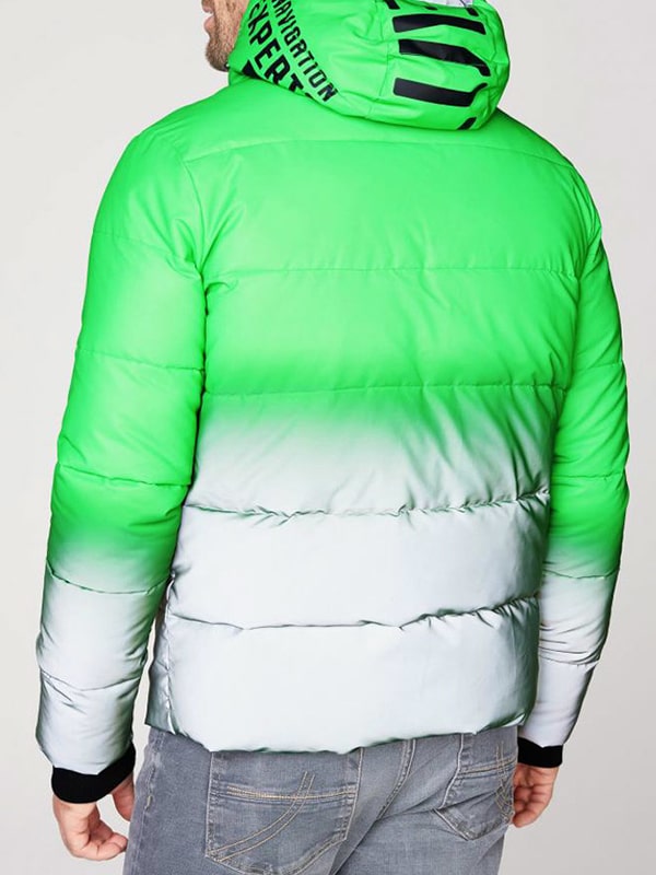 漸變反光羽絨服裝